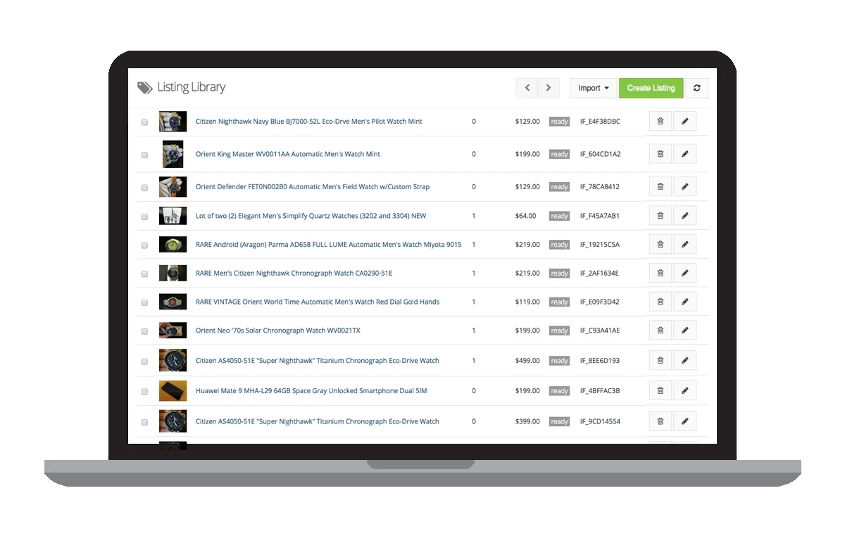 InkFrog listing manager (archived)